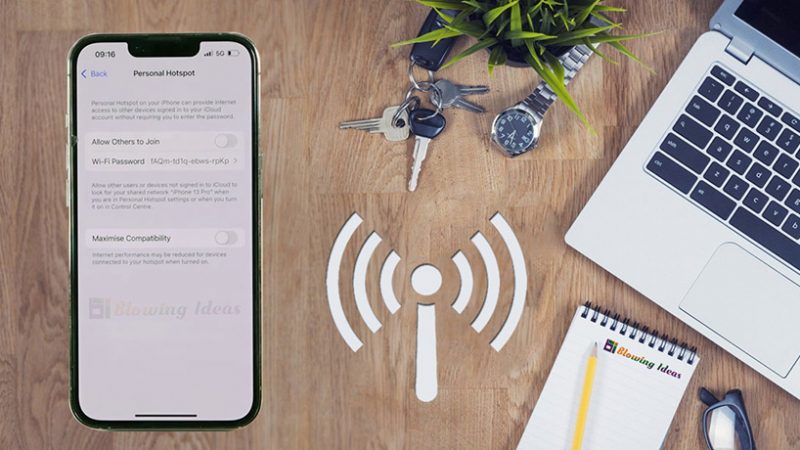 اتصال اینترنت گوشی به لپ تاپ